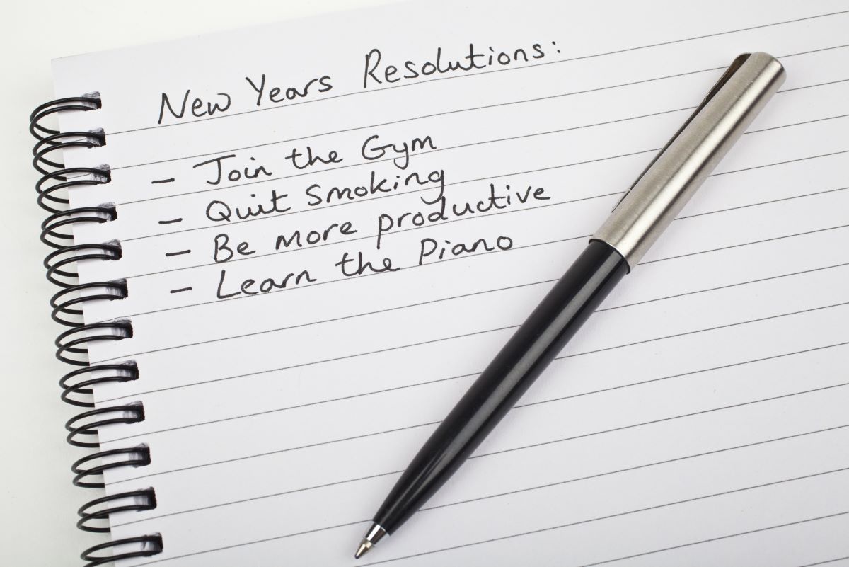 new year's resolutions