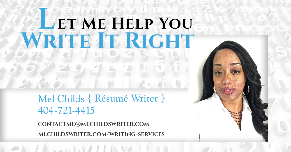 mel childs resume writer advertisement