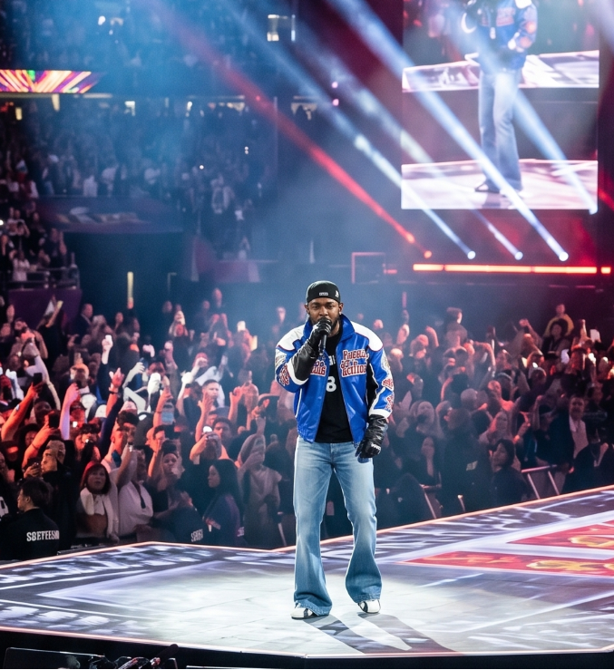 Kendrick Lamar's Super Bowl performance recreated with AI