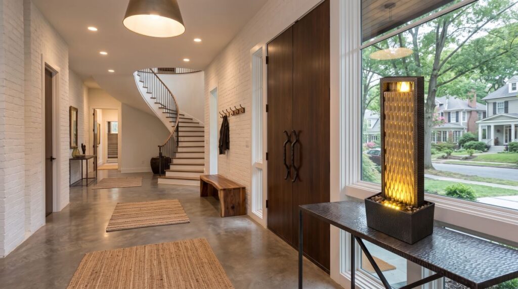 Foyer in Atlanta made with AI.